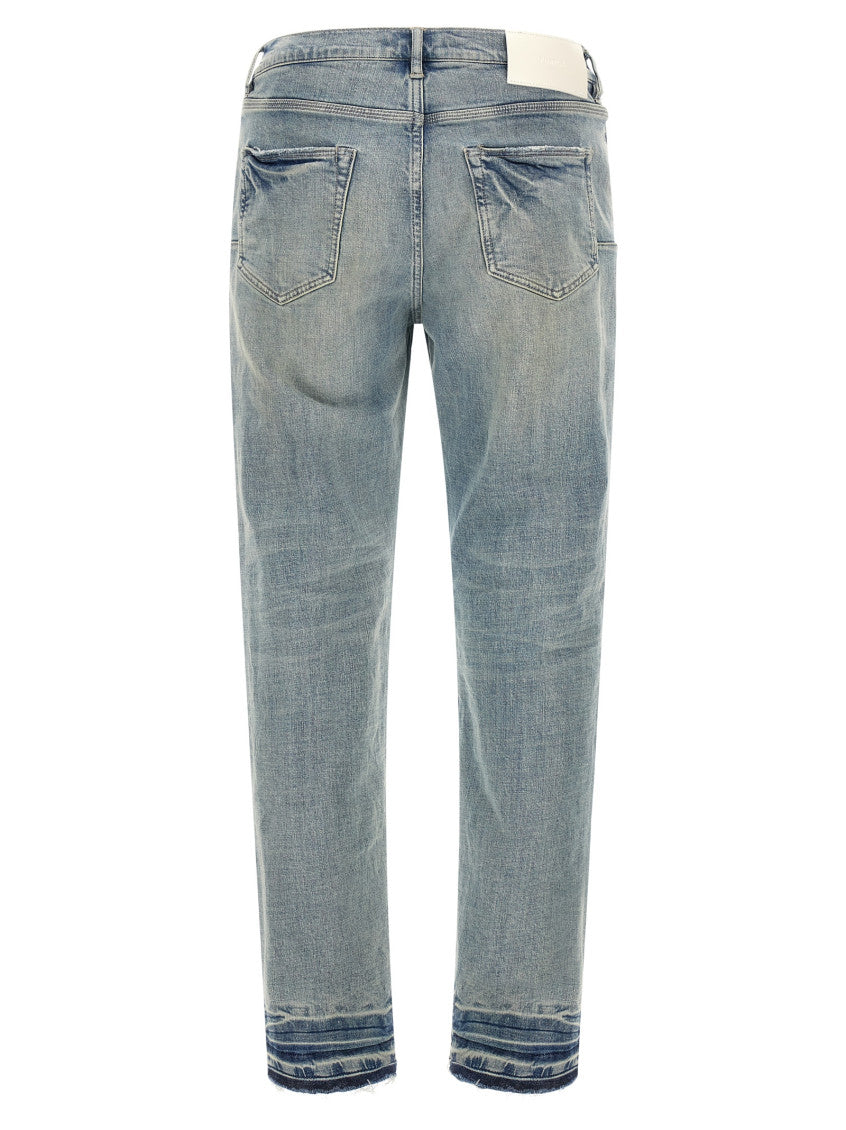 Indigo Blue Tapered Jeans 2
