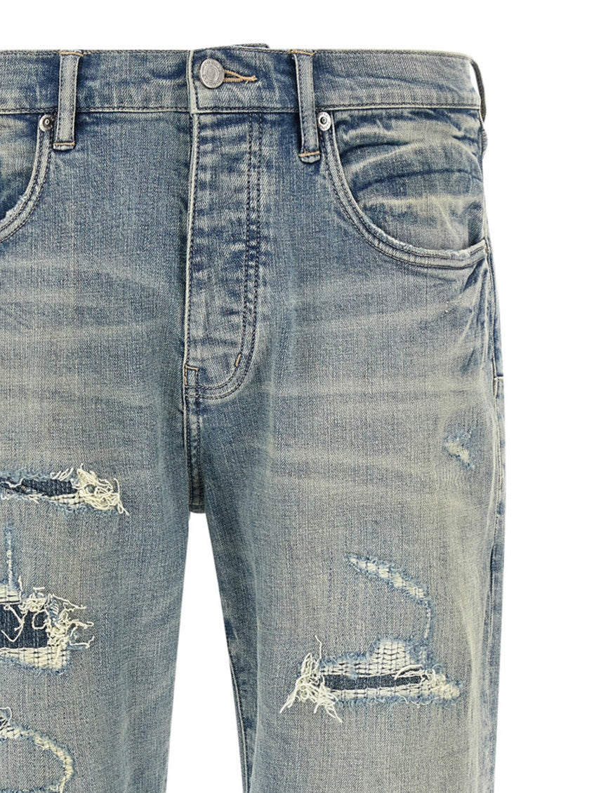 Indigo Blue Tapered Jeans 3