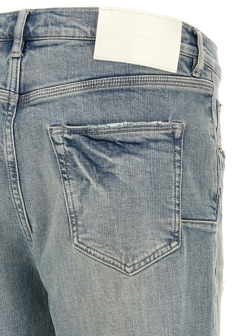 Indigo Blue Tapered Jeans 4