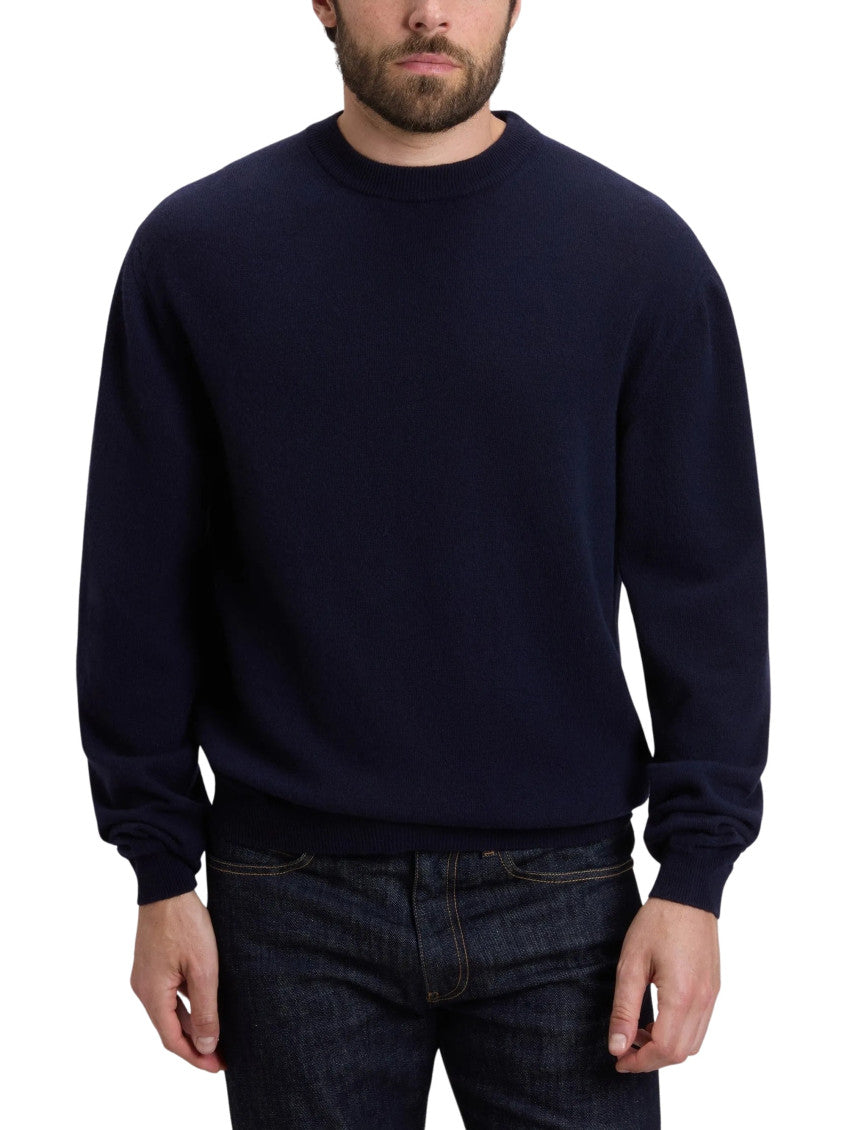 Blue Crew Neck Sweater 2