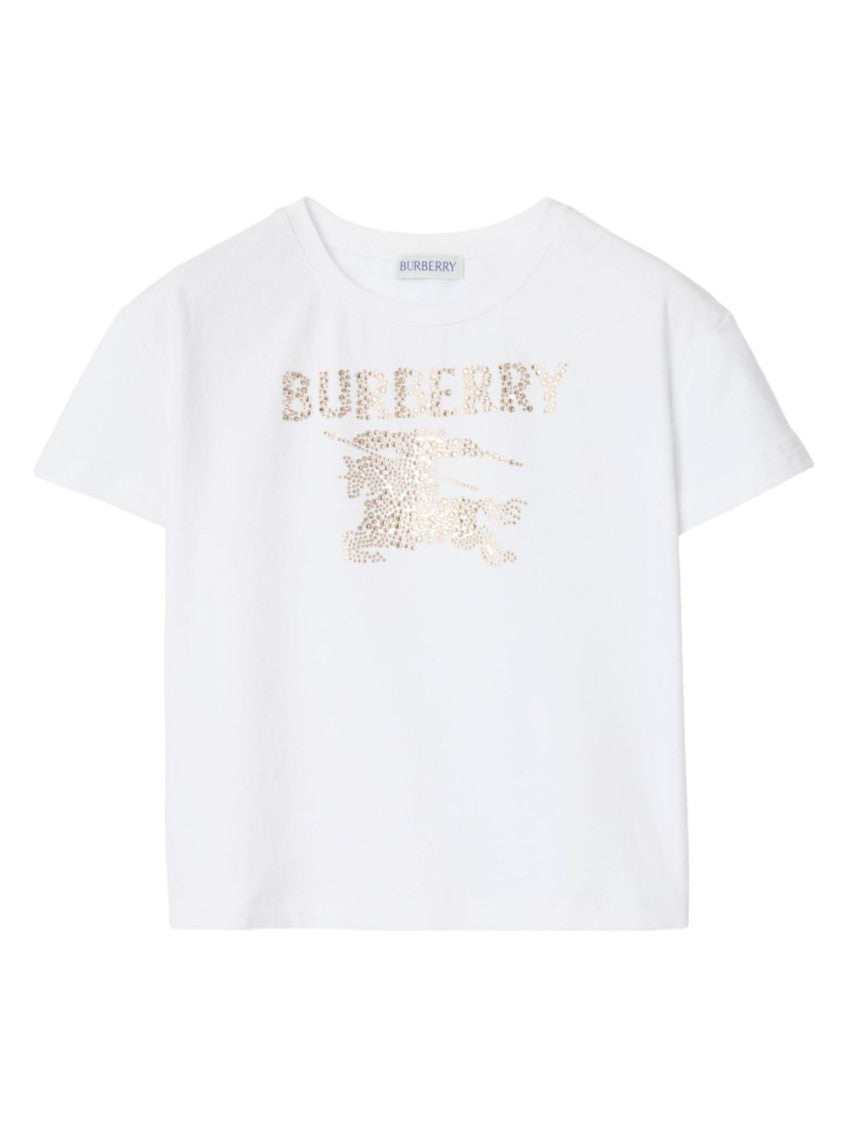 Kids White Graphic T-Shirt 1