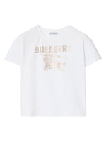 Kids White Graphic T-Shirt 1