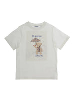 Boys White Graphic T-Shirt 1