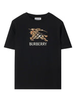 Boys Black Graphic T-Shirt 1