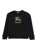 Boys Black Graphic Sweatshirt 1