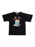 Boys Black Graphic T-Shirt 1
