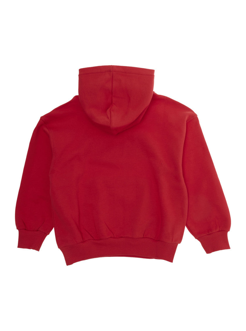 Boys Red Logo Hoodie 2