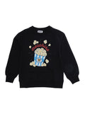 Boys Black Printed Sweatshirt 1