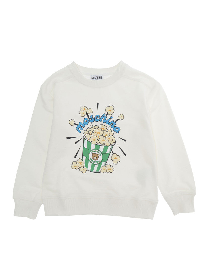 Boys Black Printed Sweatshirt 1