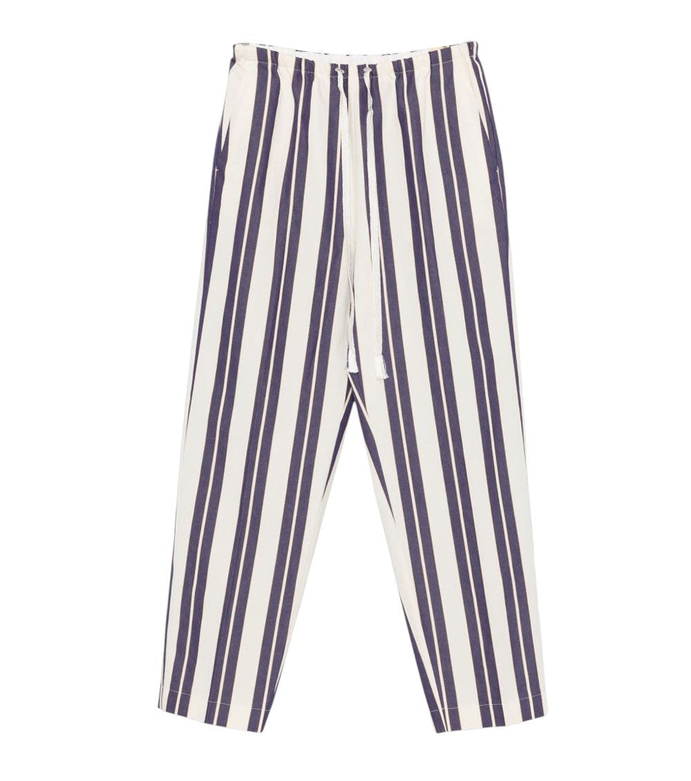 Blue Stripes Drawstring Pant 1