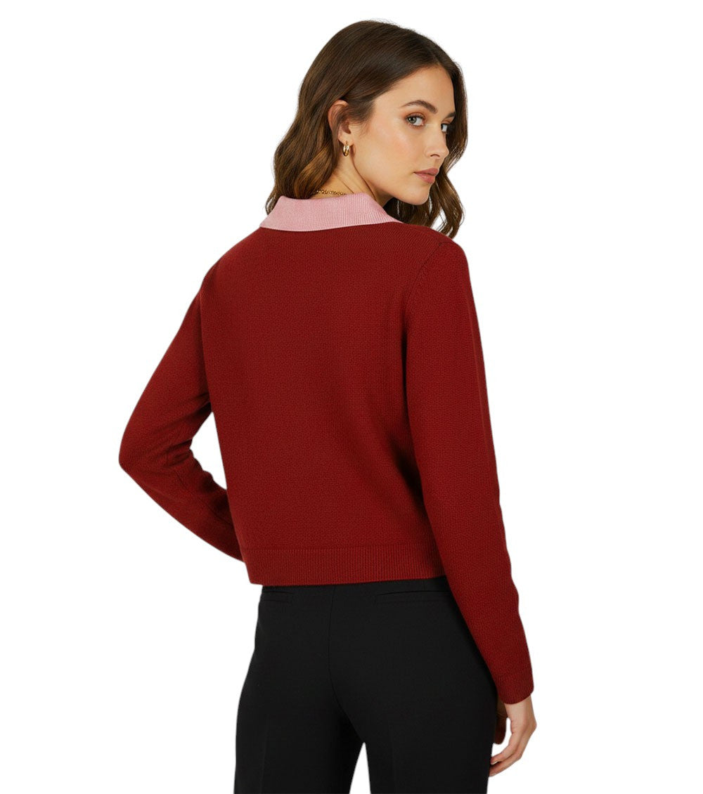 Red Shirt Collar Polo 2