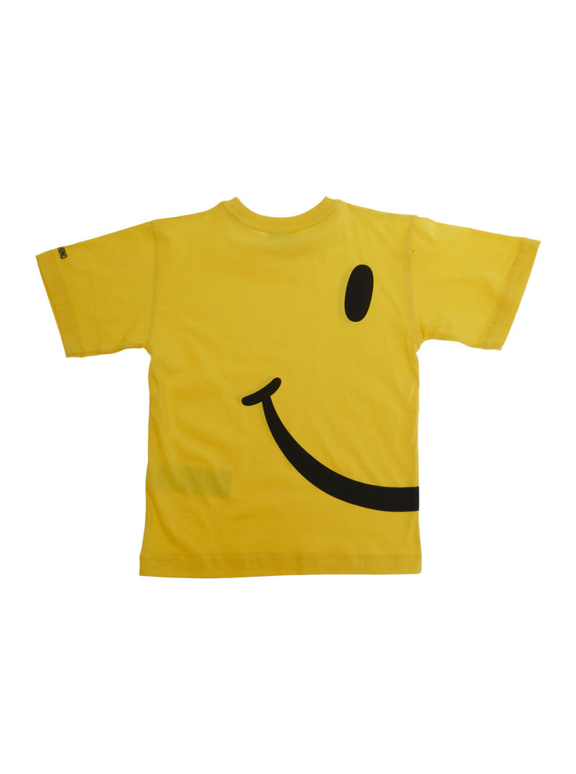 Girls Yellow Printed T-Shirt 2