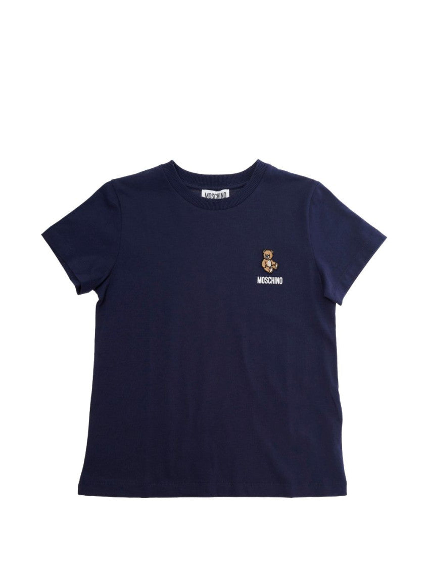 Boys Navy Blue Logo T-Shirt 1
