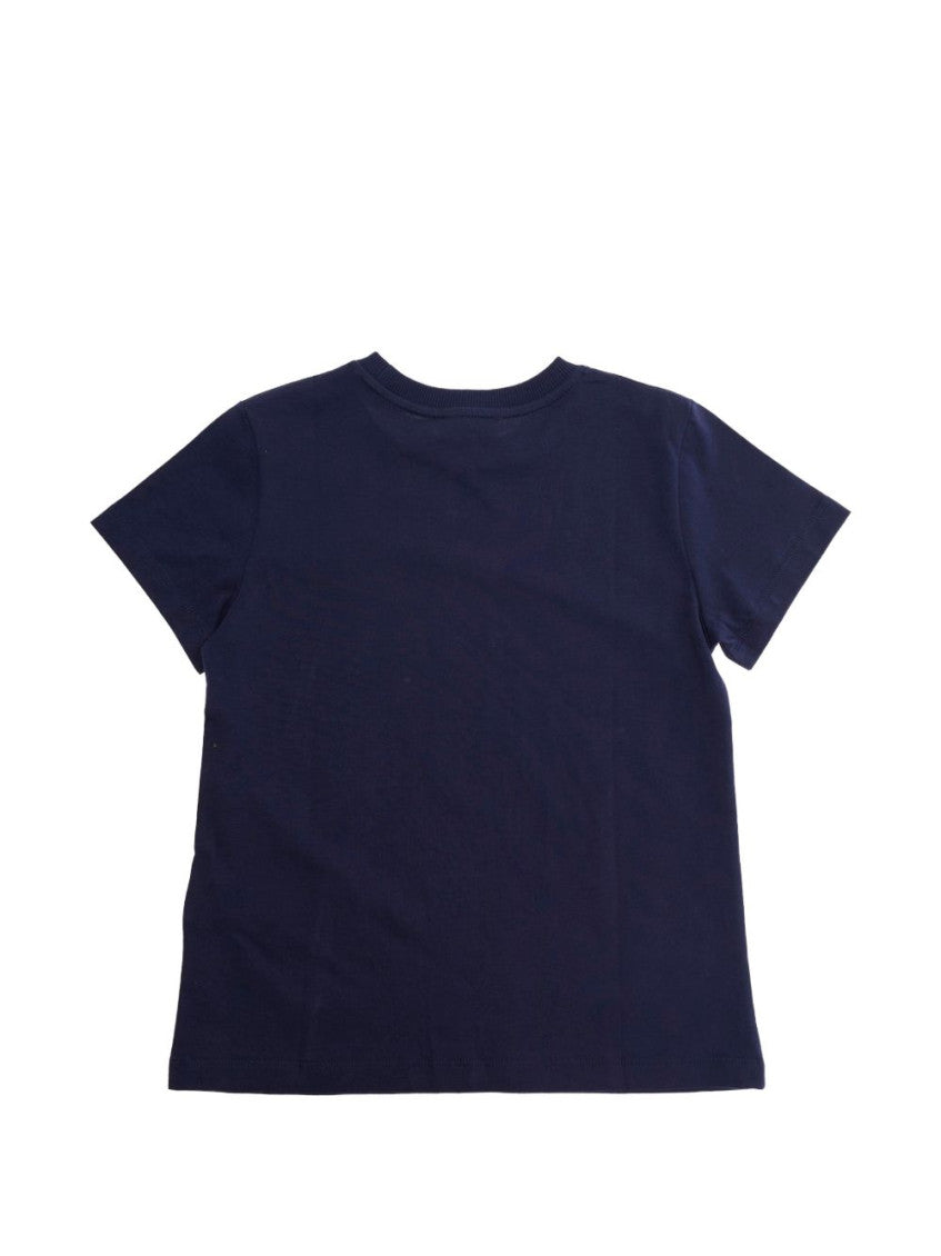 Boys Navy Blue Logo T-Shirt 2