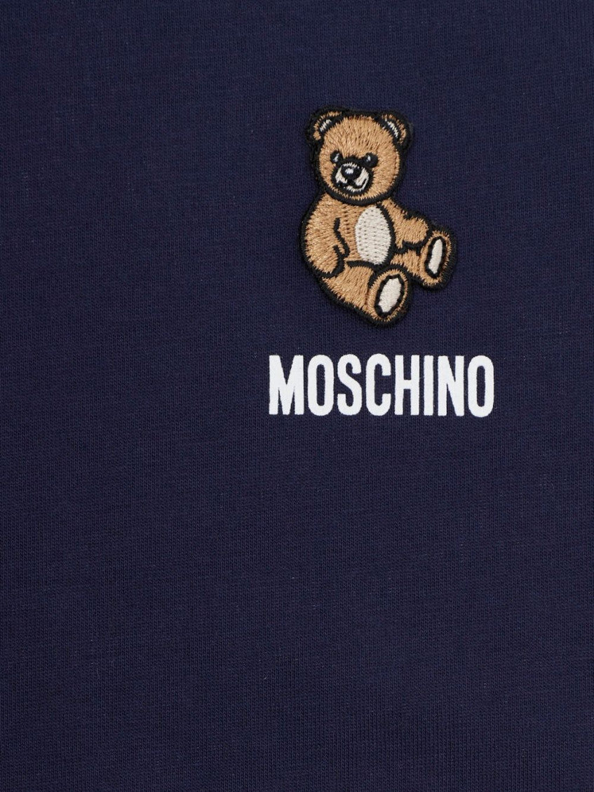Boys Navy Blue Logo T-Shirt 3