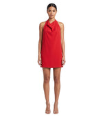 Red Halter Neck Mini Dress 1
