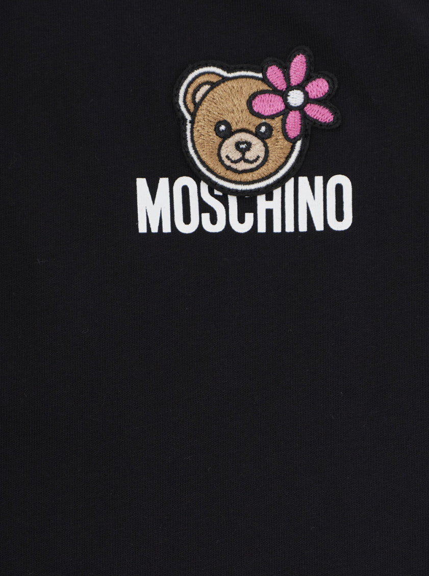 Girls Black Logo T-Shirt 3