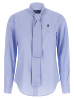 Blue Slim Logo Shirt 1