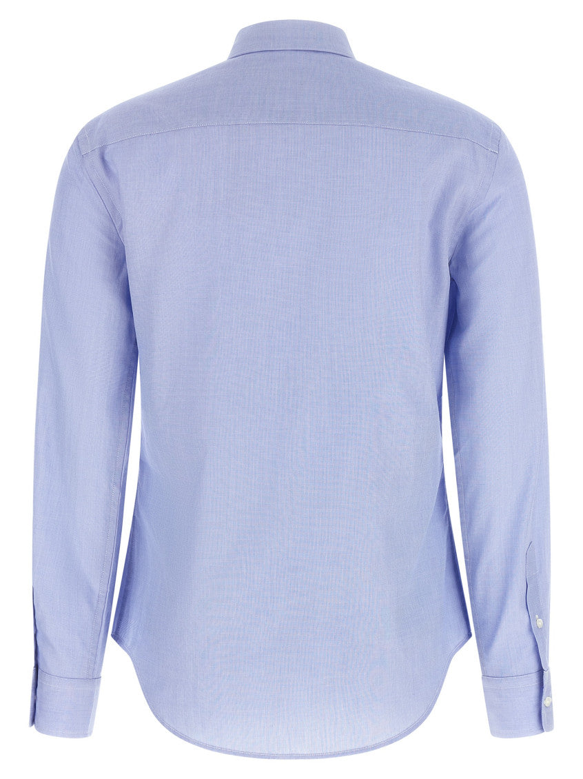 Blue Slim Logo Shirt 2