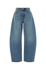 Light Blue Loose Mid Rise Jeans 1