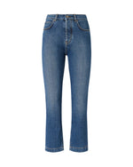 Blue Slim High Rise Jeans 1