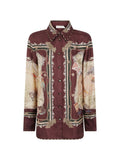Brown Printed Shirt 1