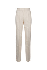 White Slim Fit Pant 1