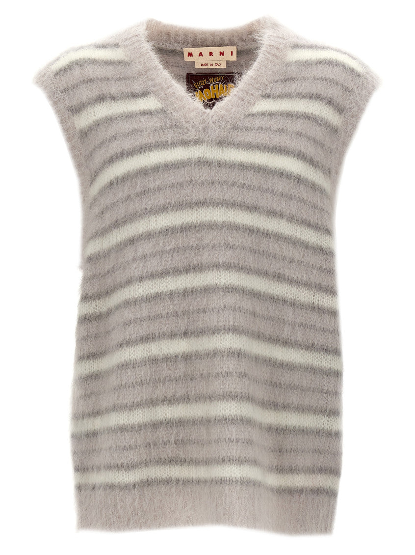 Grey V Neck Sweater 1