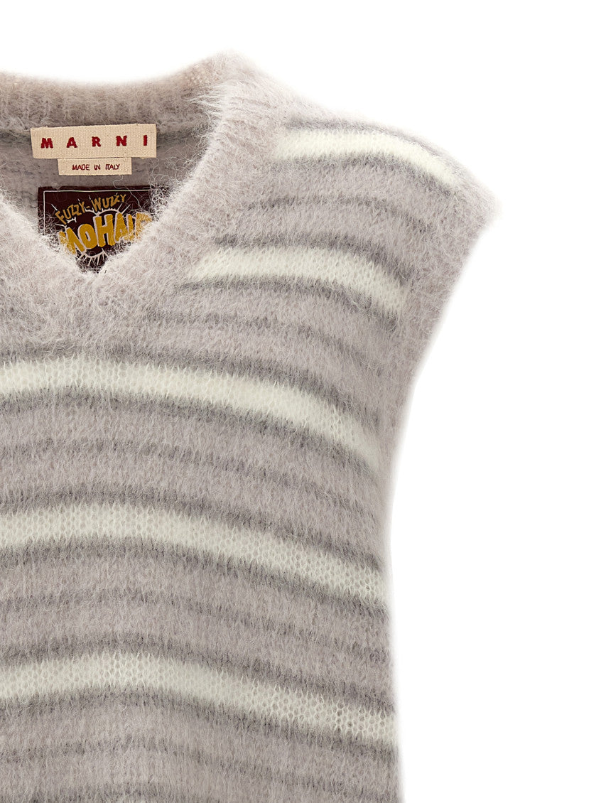 Grey V Neck Sweater 3