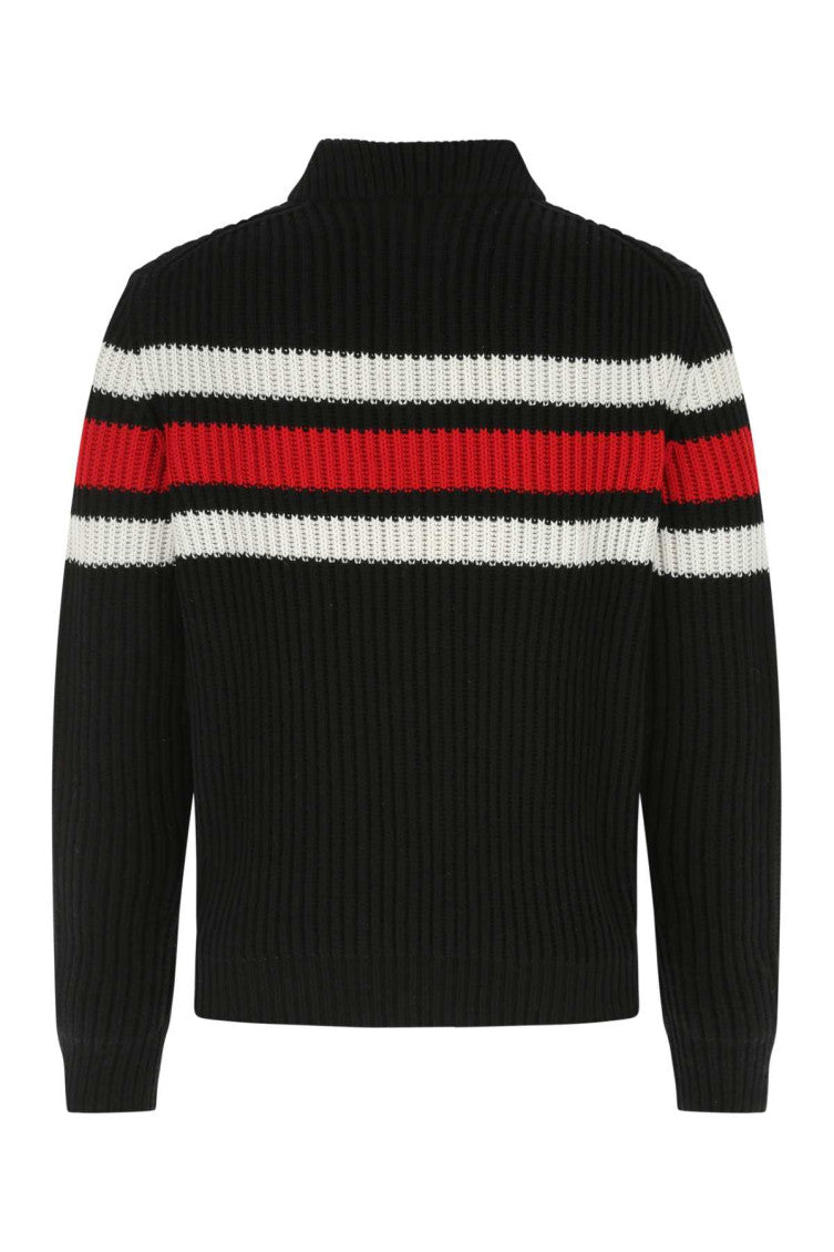 Black cashmere cardigan 2