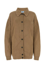 Biscuit cashmere cardigan  1