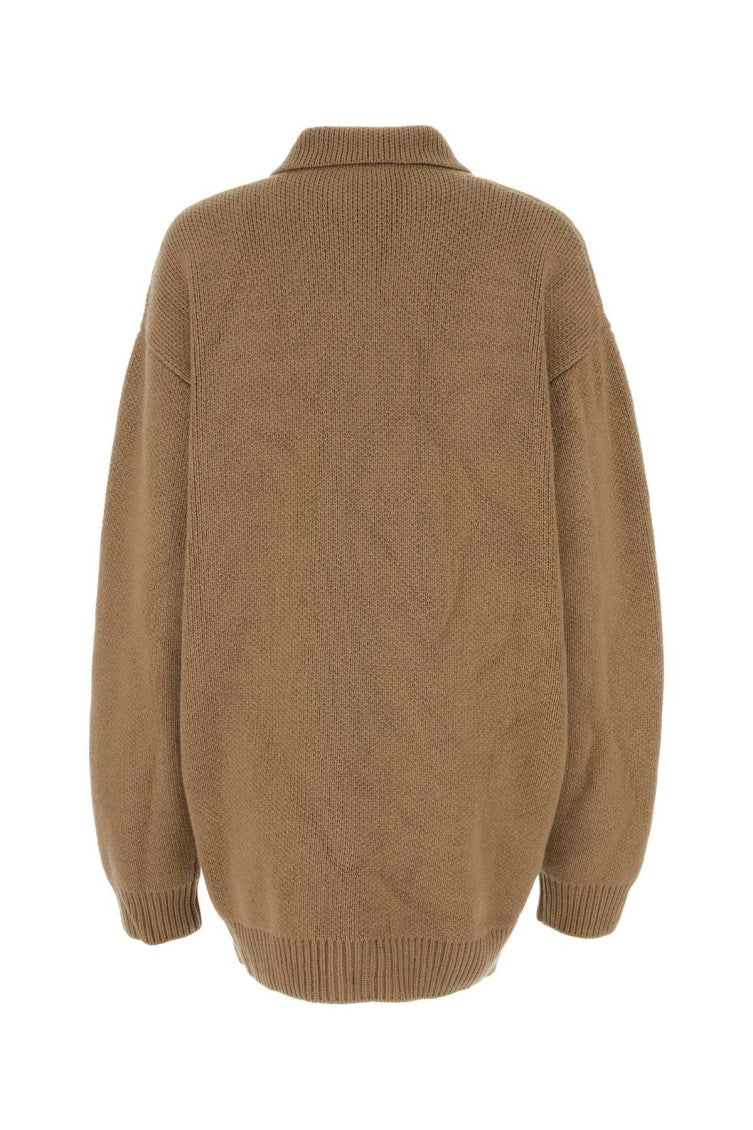 Biscuit cashmere cardigan  2