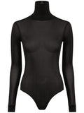 Black Turtle Neck Bodysuit 1