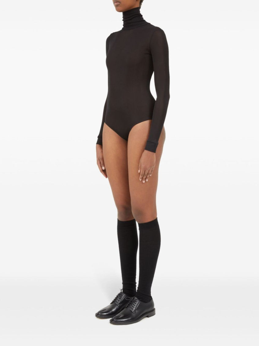 Black Turtle Neck Bodysuit 3