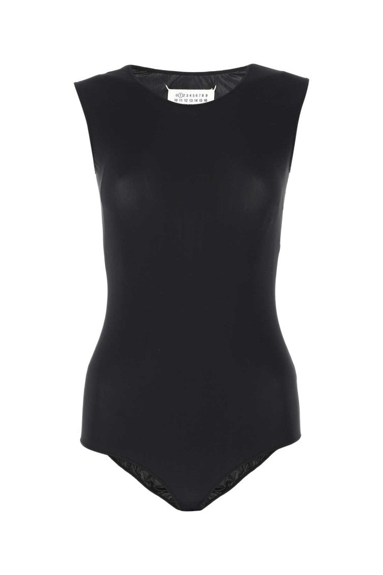 Black Crewneck Bodysuit 1