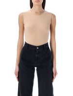 Natural Crewneck Bodysuit 1