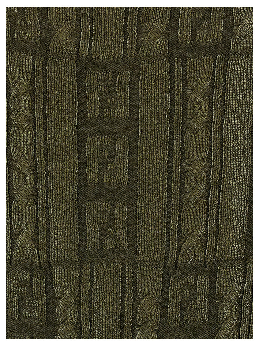 Olive Wool Polo Shirt 4