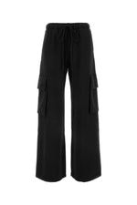 Black Wide Leg Joggers 1