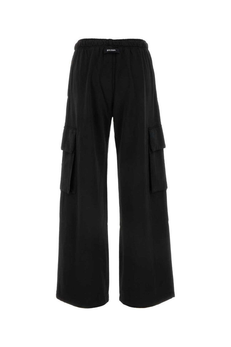 Black Wide Leg Joggers 2