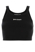 Black Embroidered Logo Piquet Top 1