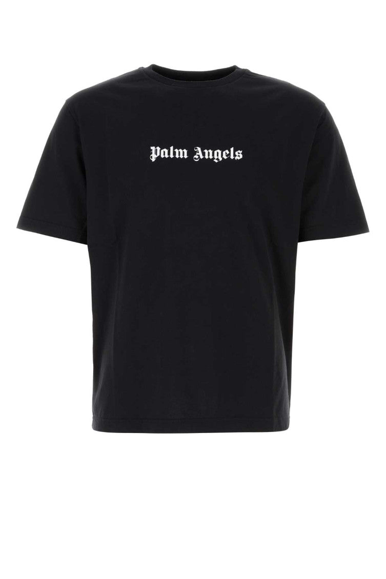 Black Embroidered Logo T-shirt 1