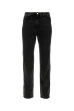 Black denim jeans 1