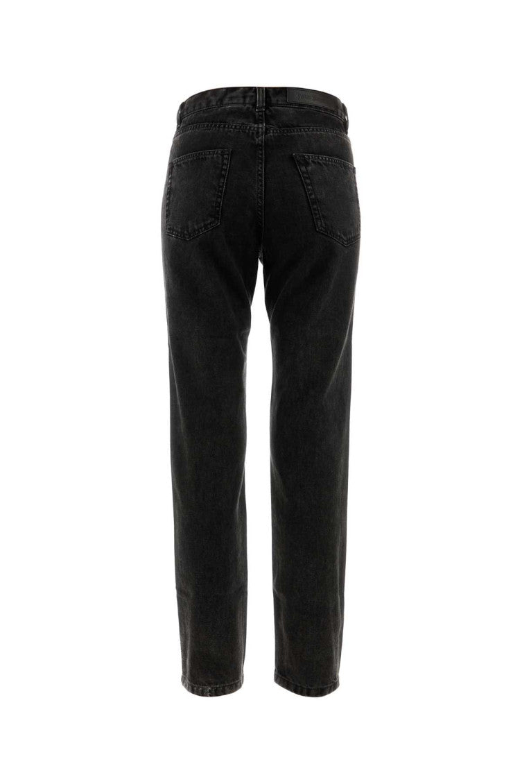 Black denim jeans 2