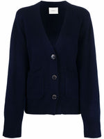 Navy Wool Cardigan 1