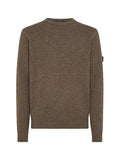 Brown Crew Neck Sweater 1