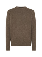 Brown Crew Neck Sweater 1