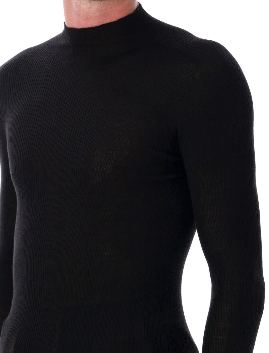 Black Wool Sweater 3