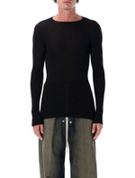 Black Ribbed Sweater 1