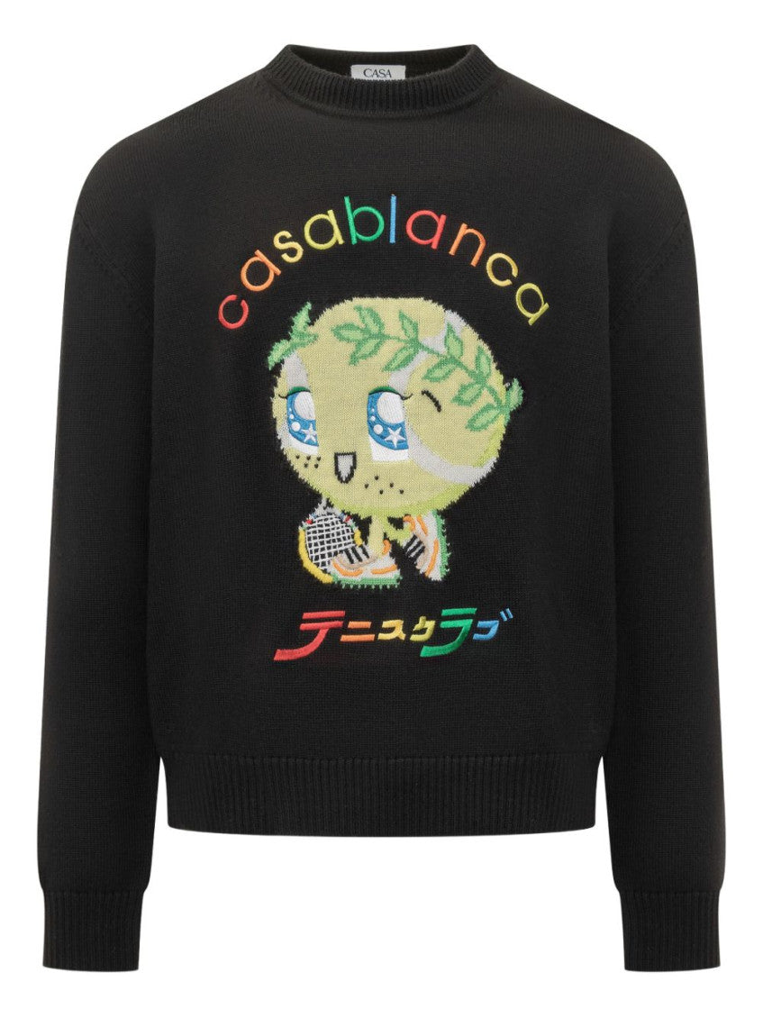 Black Logo Sweater 1