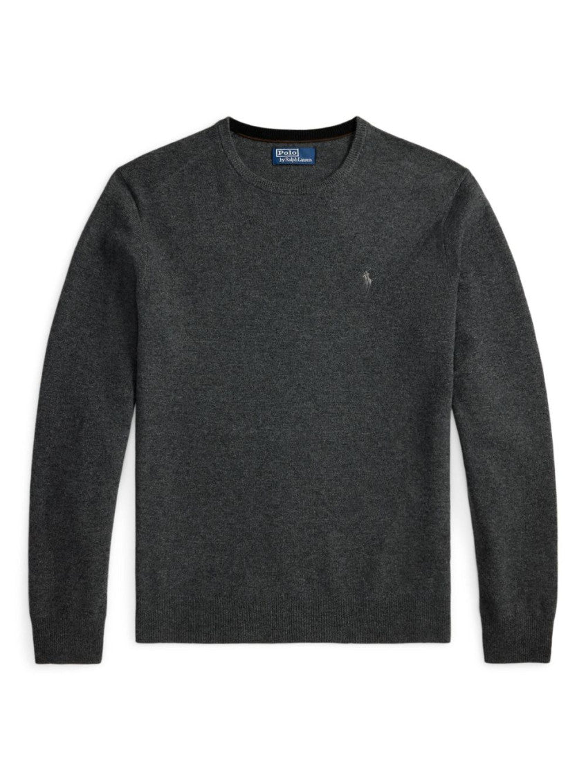Grey Logo Sweater 1